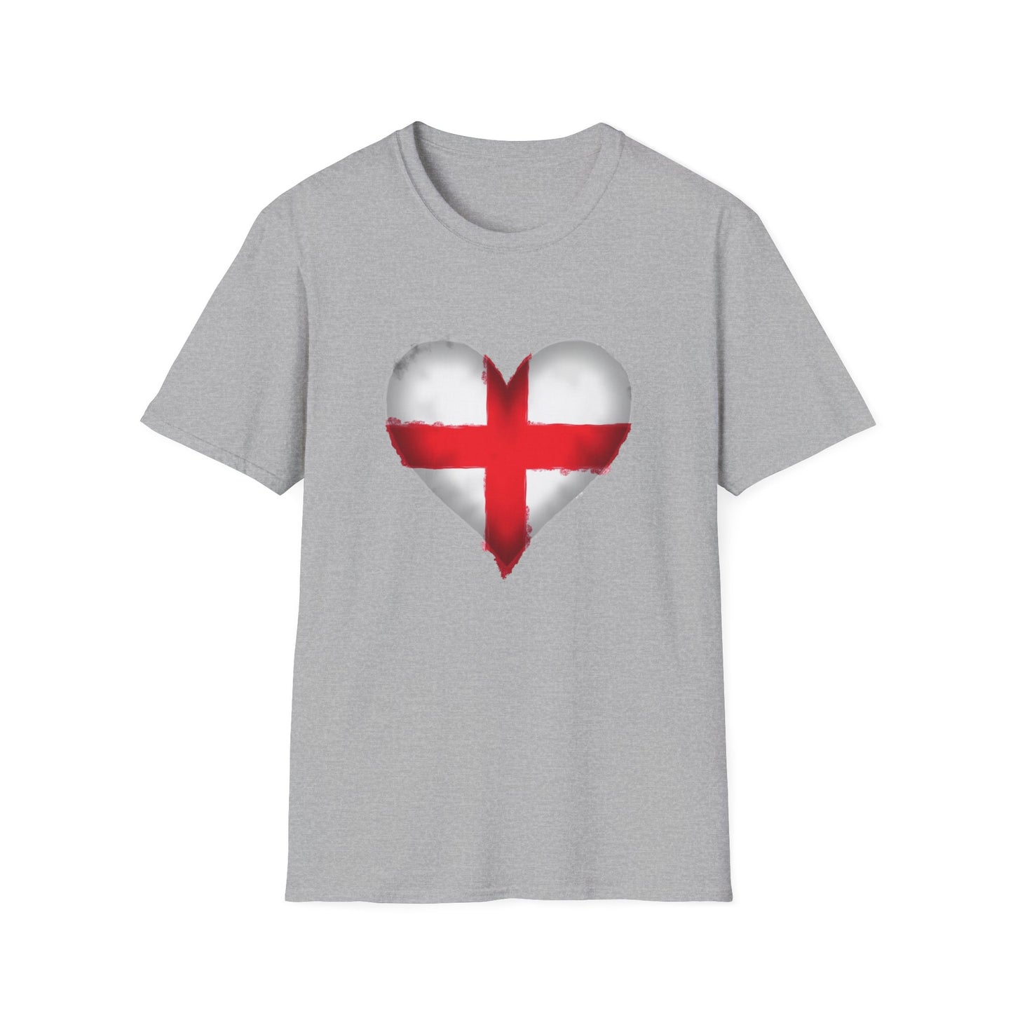 English Heart Unisex Softstyle T-Shirt