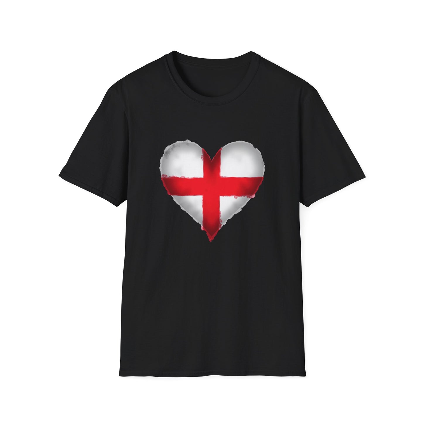 English Heart Unisex Softstyle T-Shirt