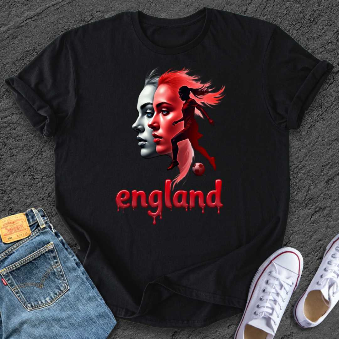 Women Football Unisex Tee
