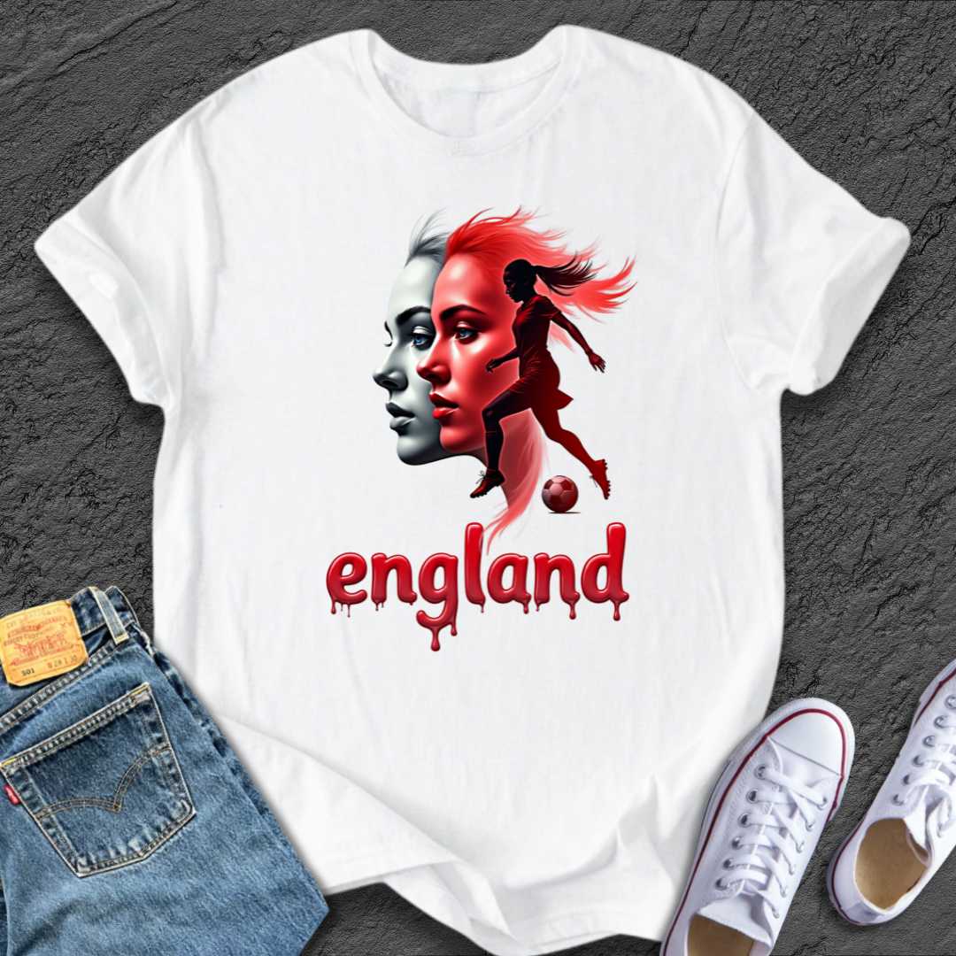 Women Football Unisex Tee