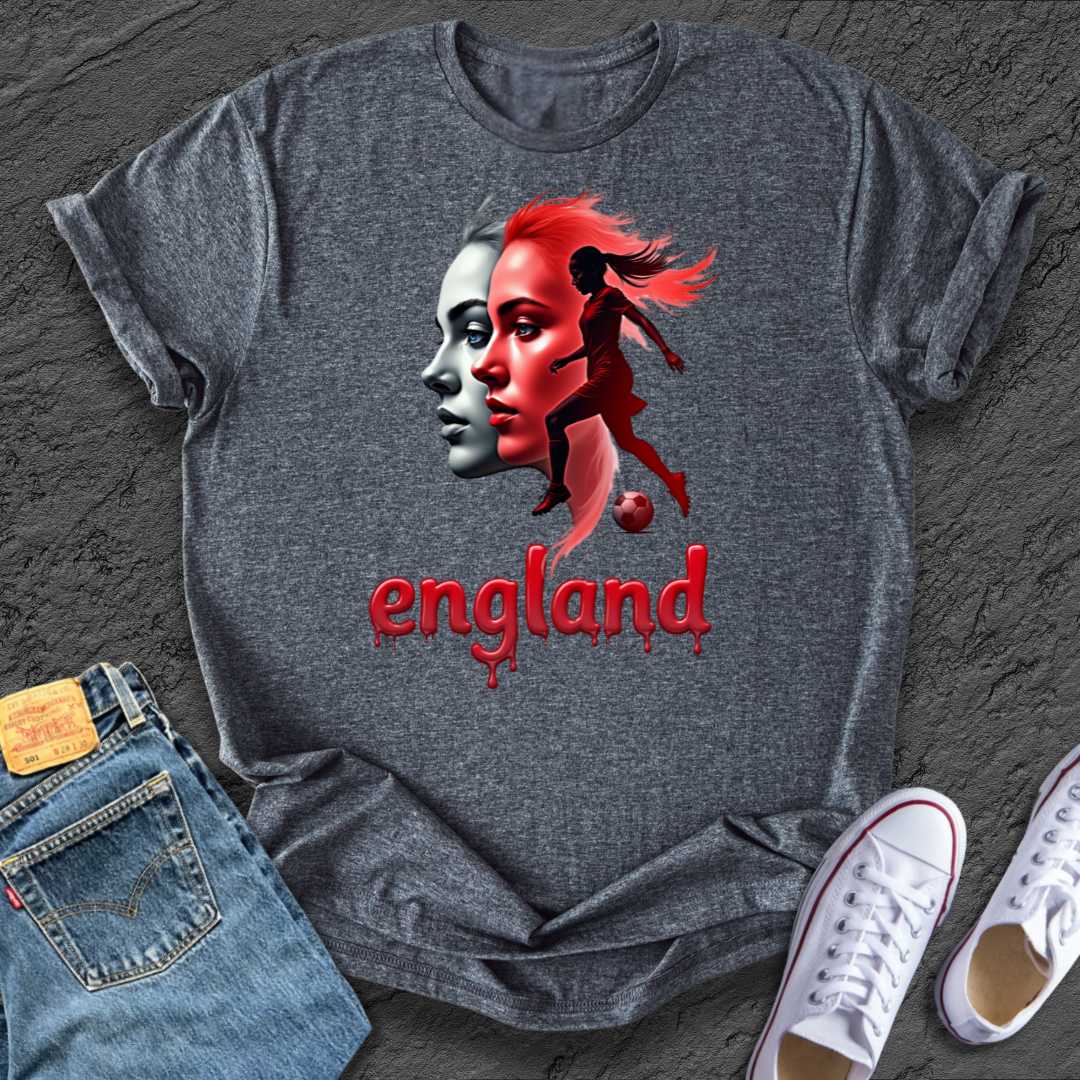 Women Football Unisex Tee