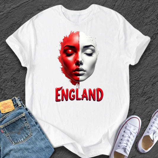 England Face Unisex Tee