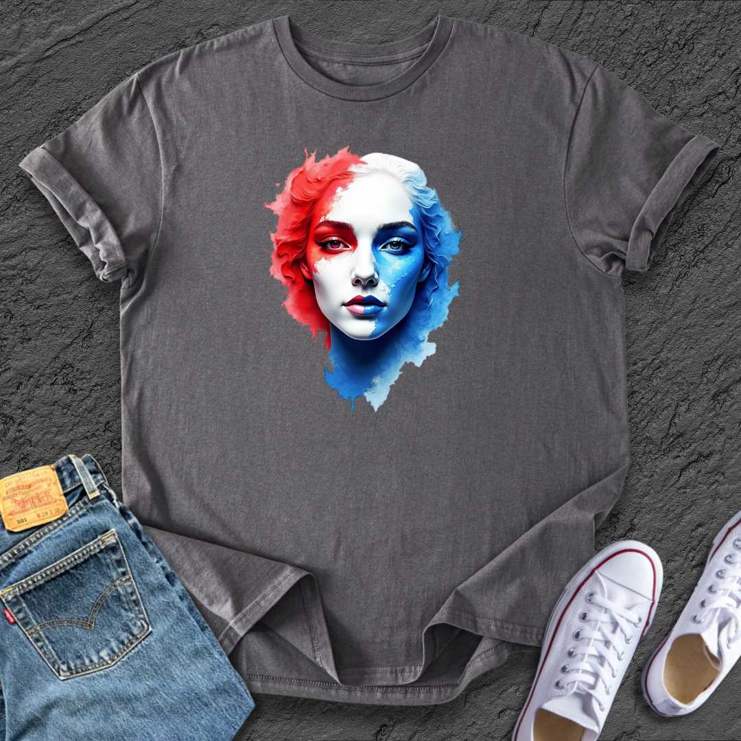Watercolor  Feminine Art Tee