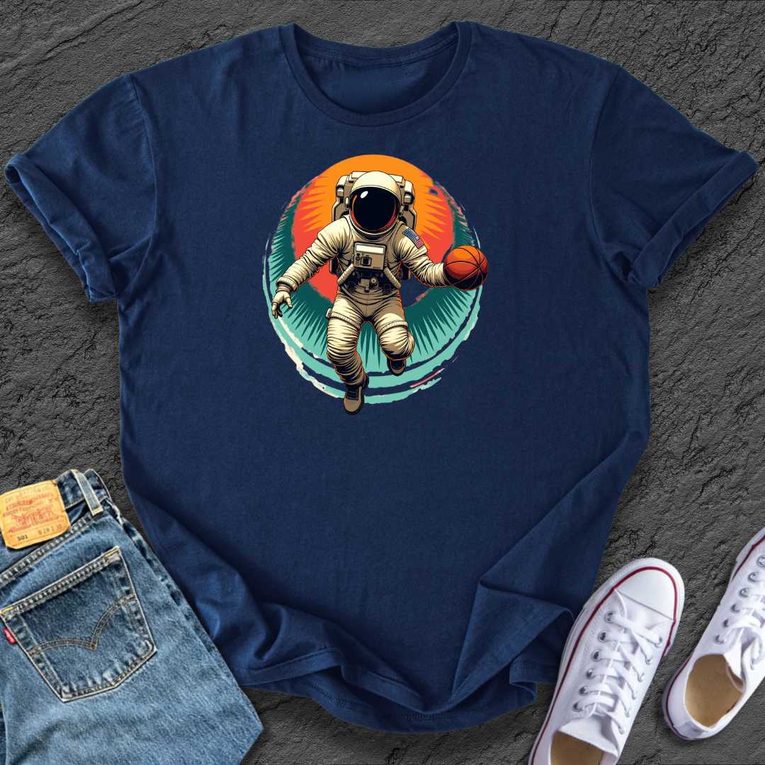 Basketball Astronaut Tee