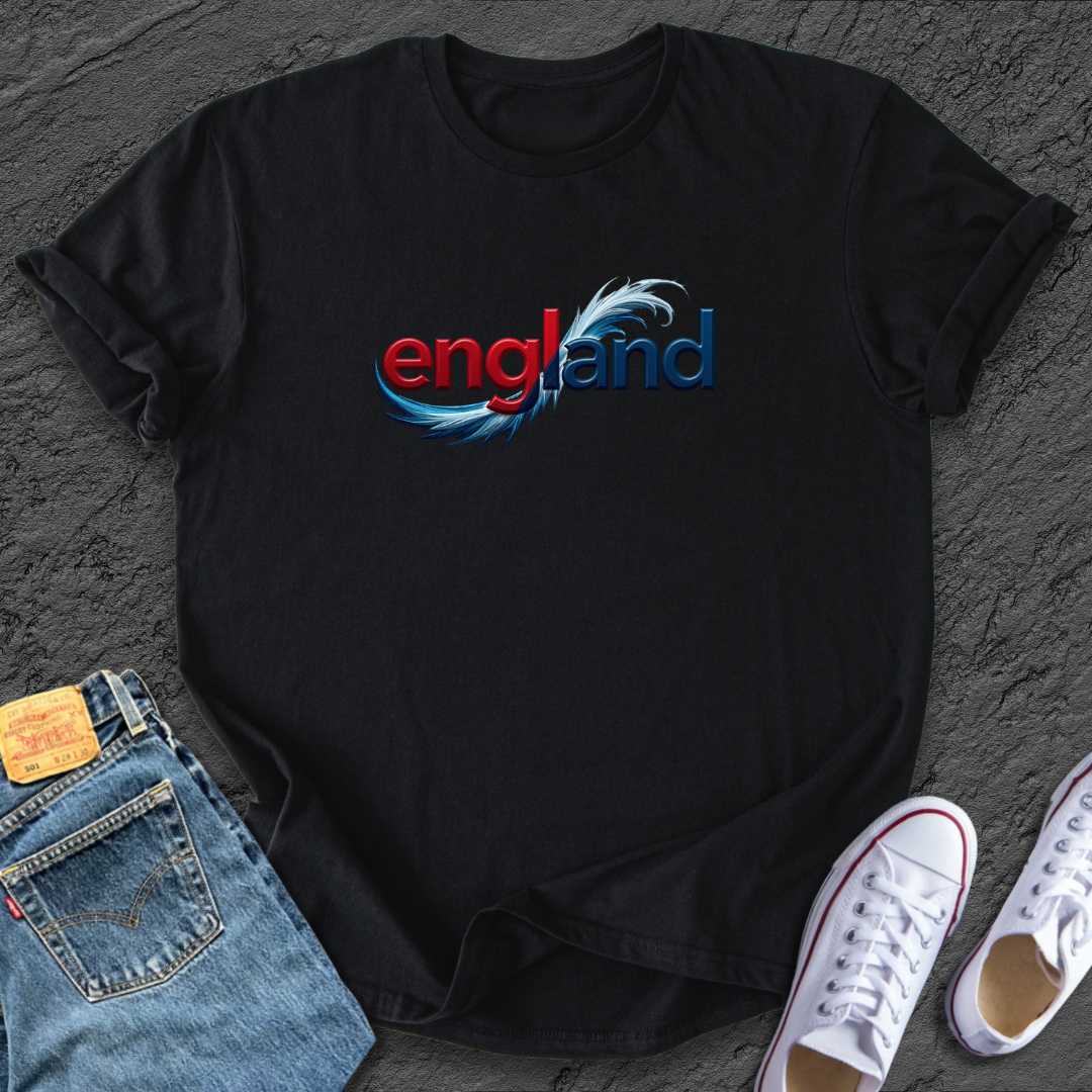 Feathered England Tee