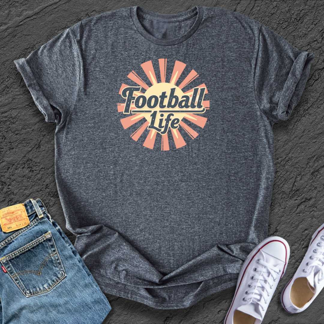Retro Football Life Tee