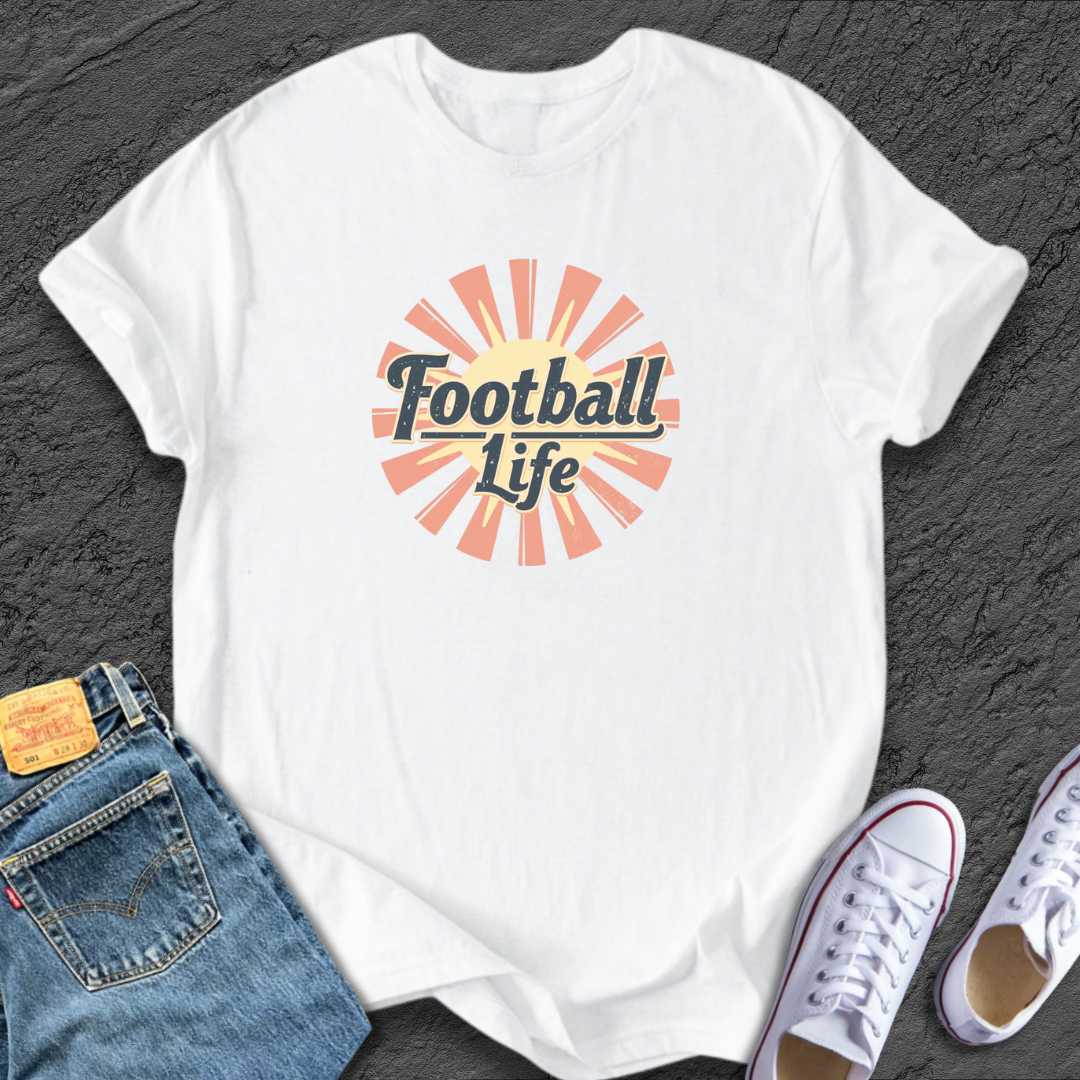 Retro Football Life Tee