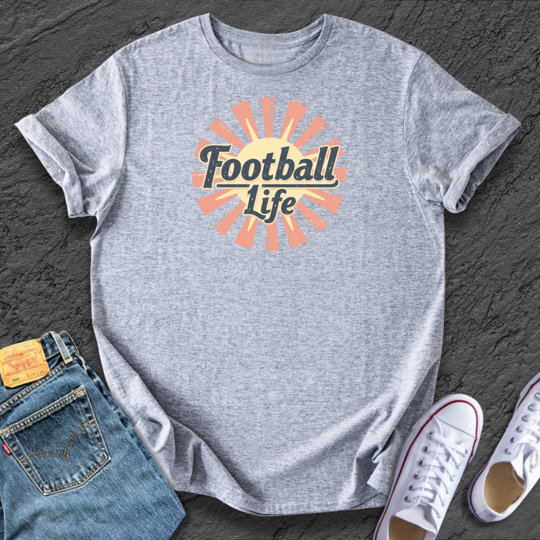 Retro Football Life Tee