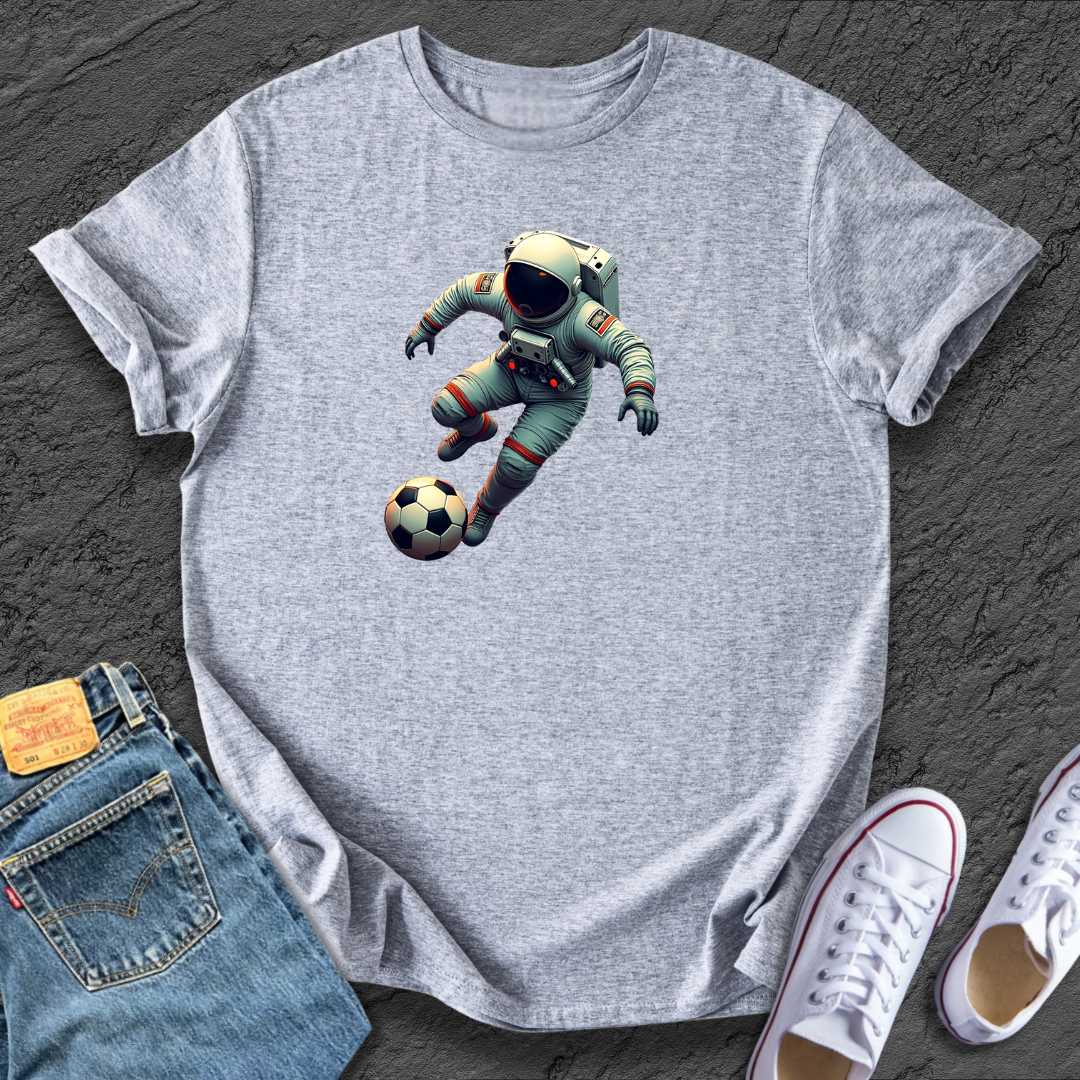 Spaceman Football Tee