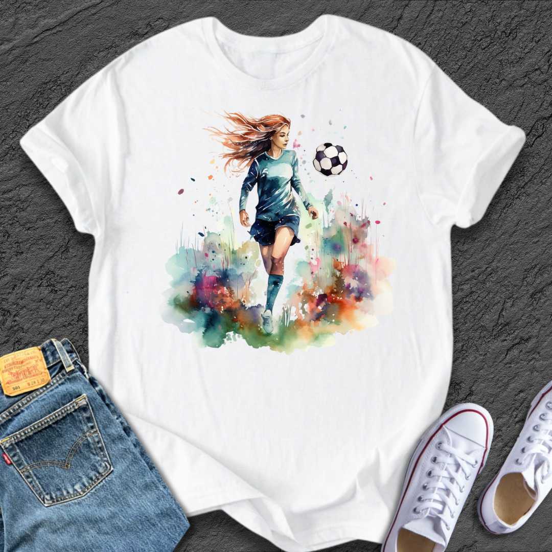 Watercolor Girl Tee