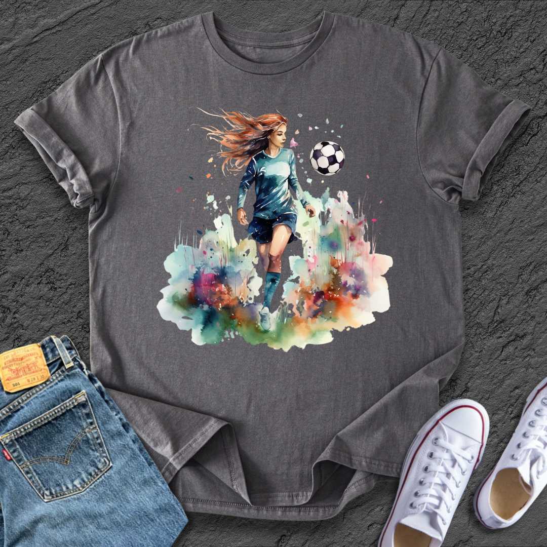 Watercolor Girl Tee