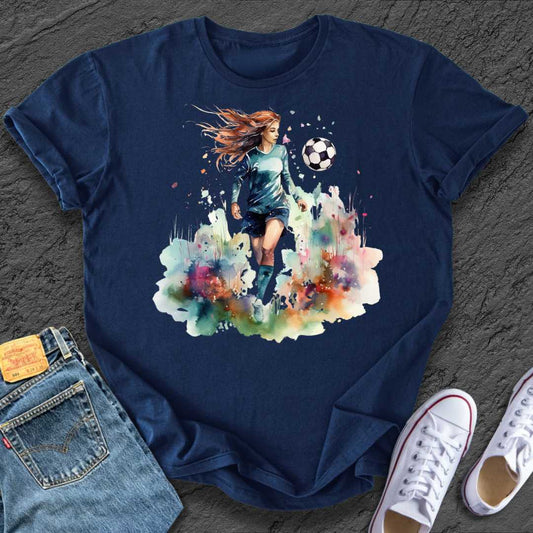 Watercolor Girl Tee