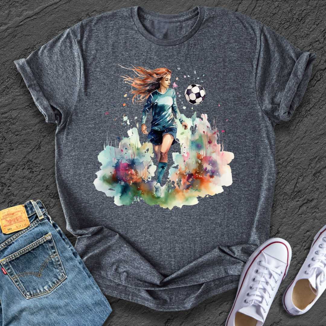 Watercolor Girl Tee