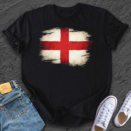 Vintage English Flag Tee