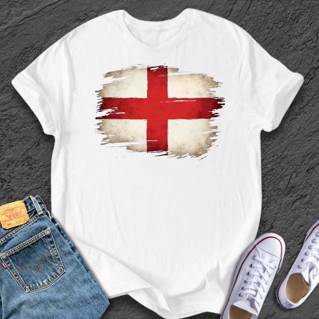 Vintage English Flag Tee