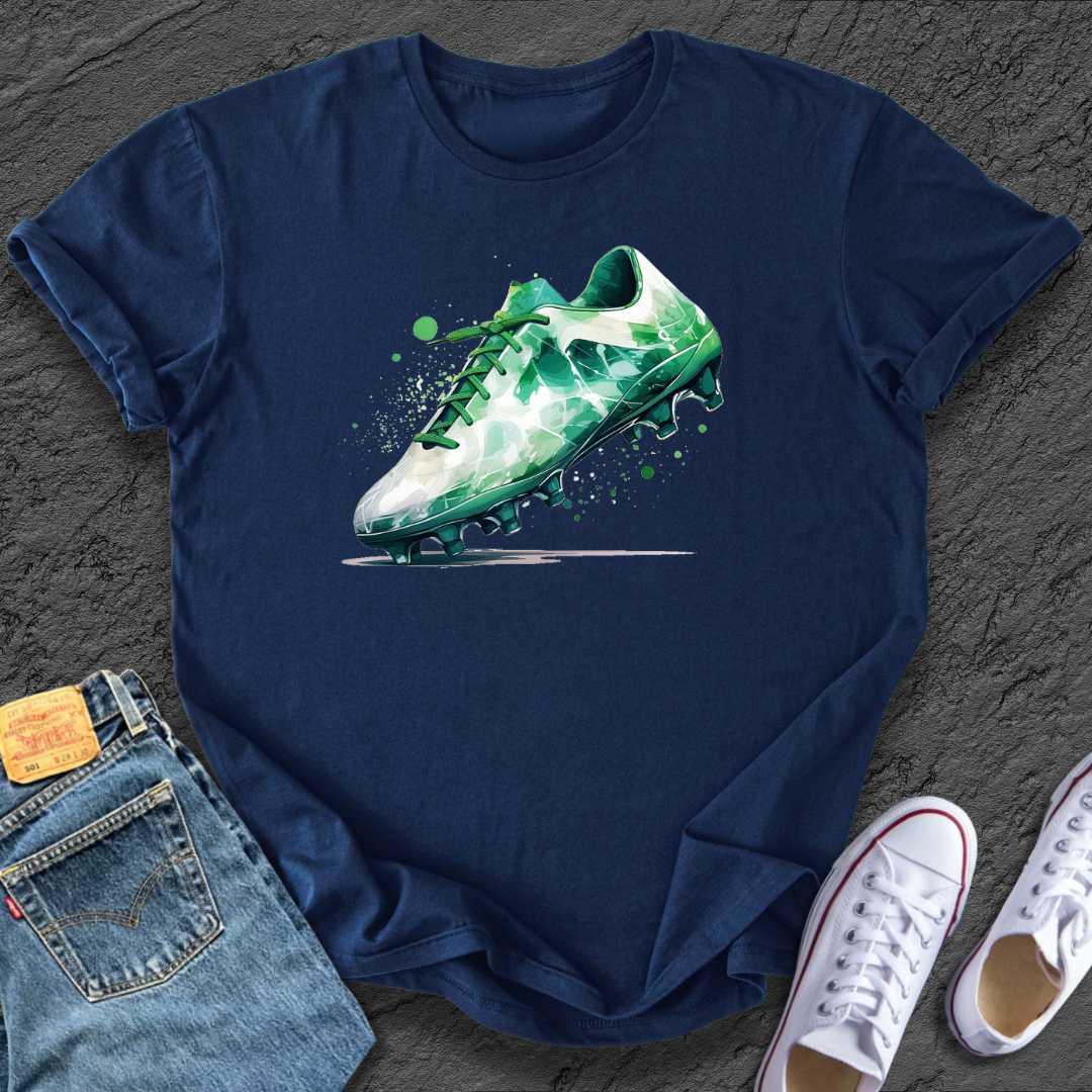 Green Splash Boot Tee