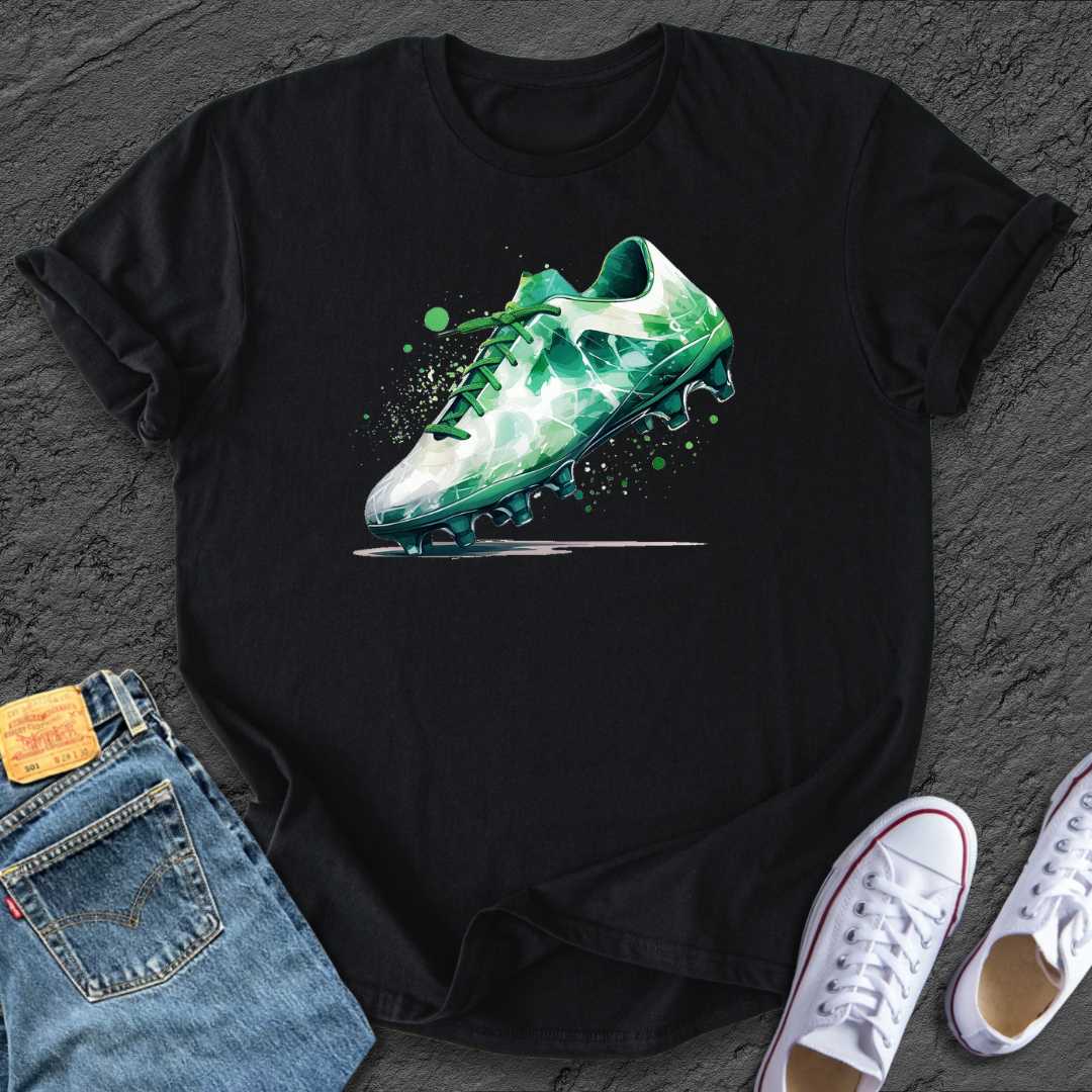 Green Splash Boot Tee