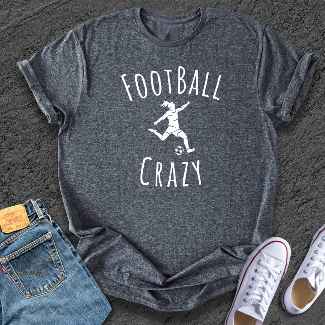 Football Crazy Girls Tee
