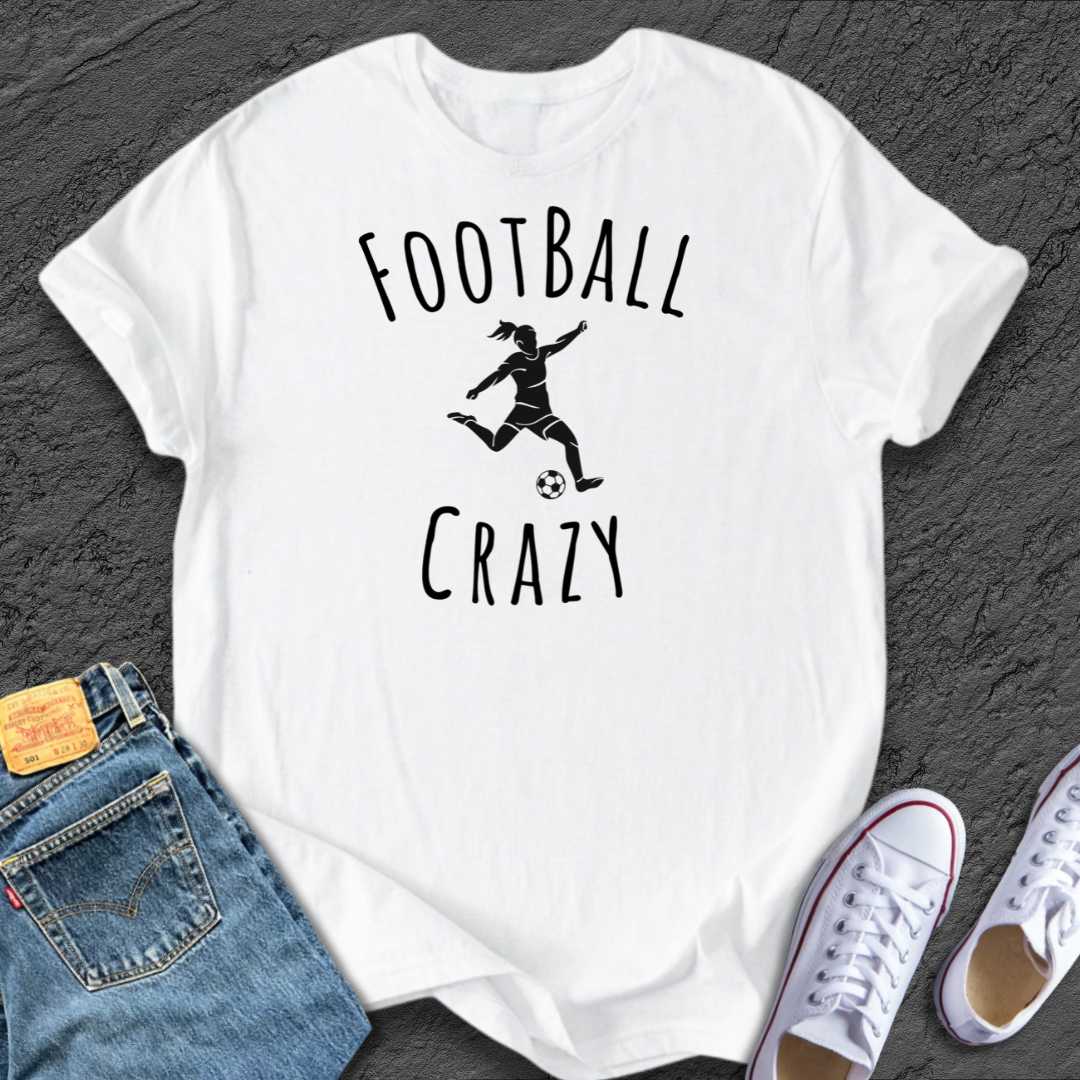 Football Crazy Girls Tee