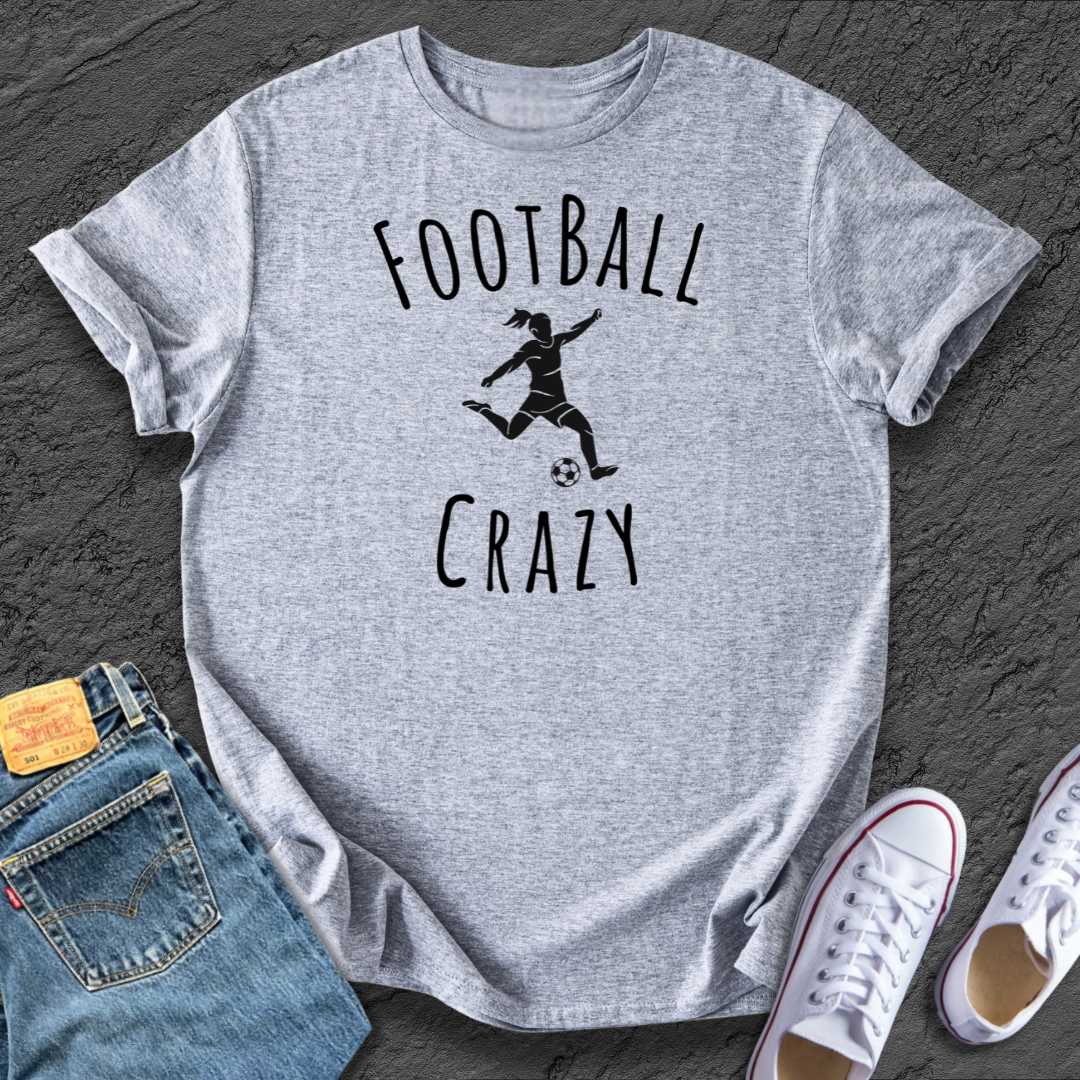 Football Crazy Girls Tee