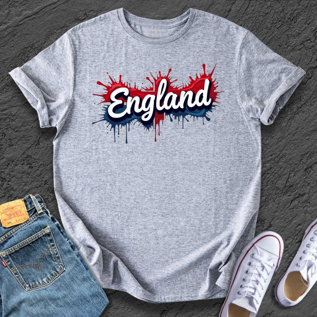 England Splash Tee