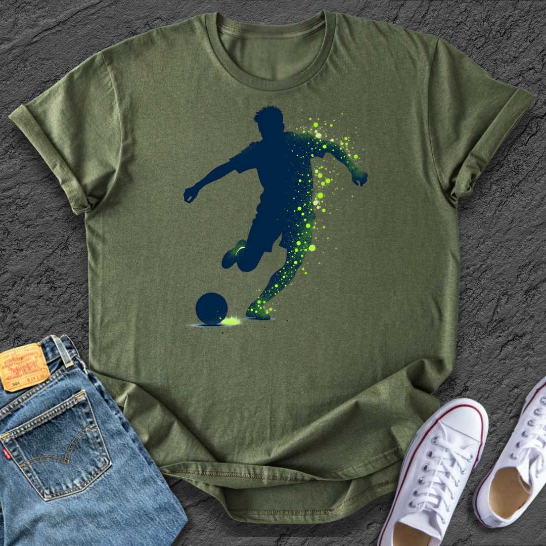 Footballer Silhouette Tee