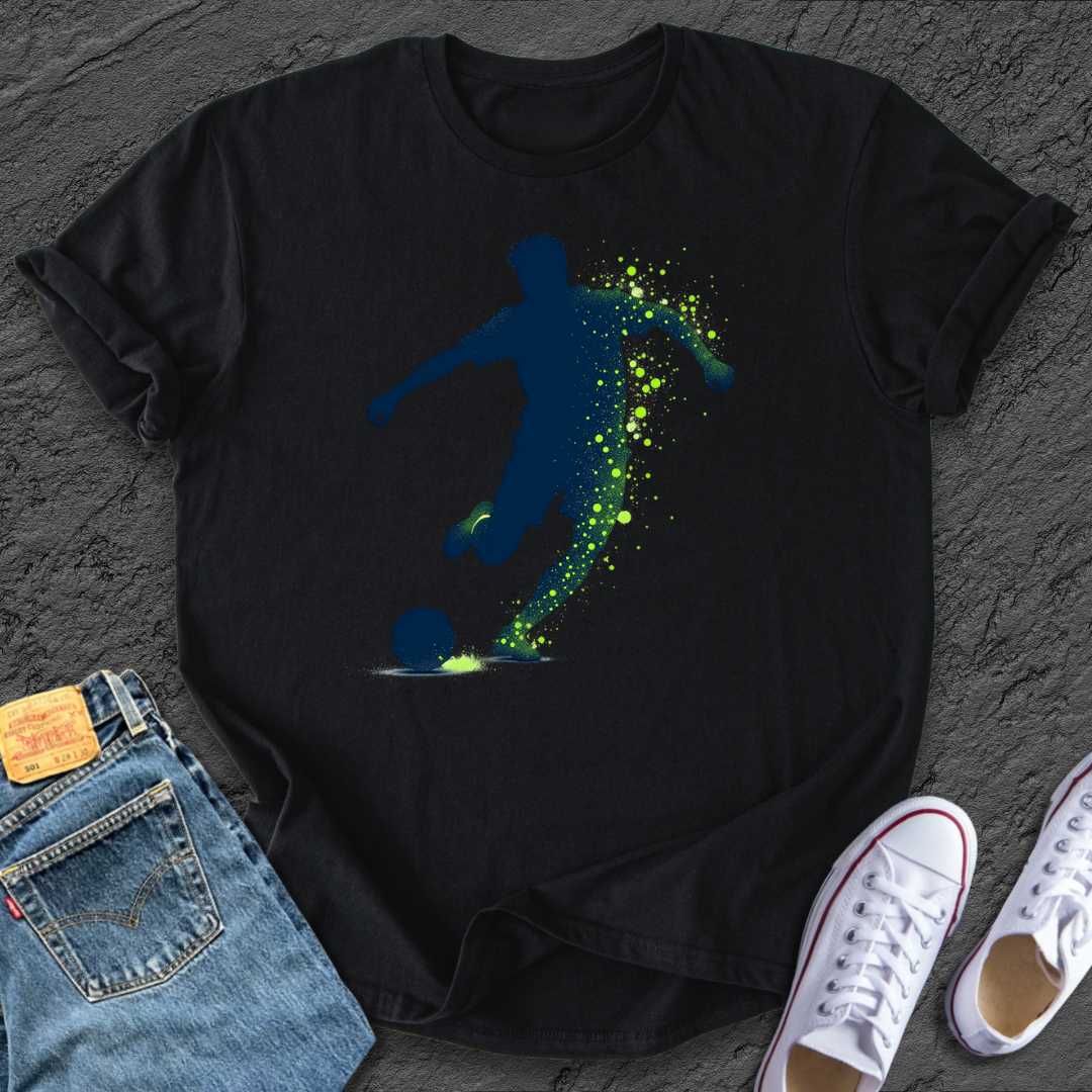 Footballer Silhouette Tee
