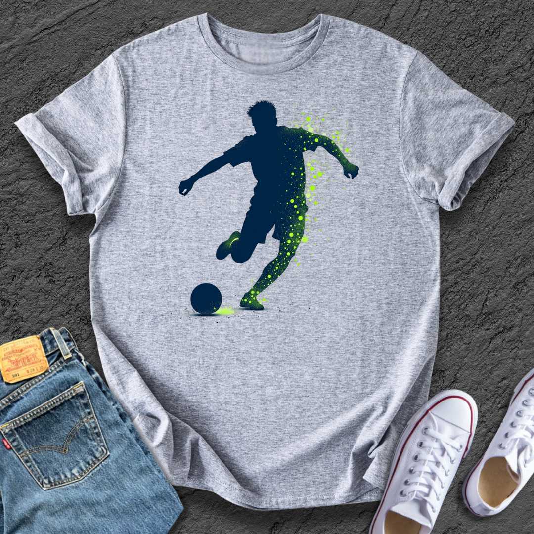 Footballer Silhouette Tee