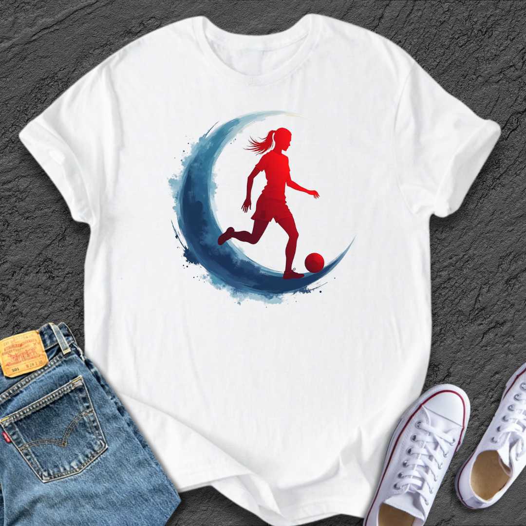 Football Moon Tee