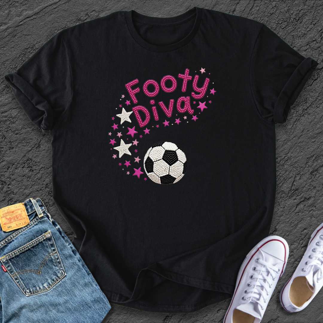 Kids Footy Diva Tee