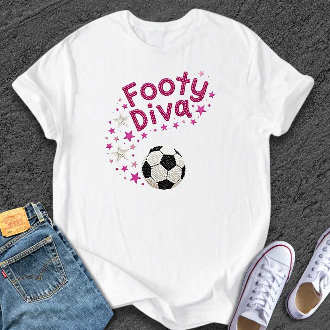 Kids Footy Diva Tee