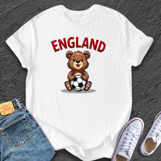 Kids Football Bear Tee
