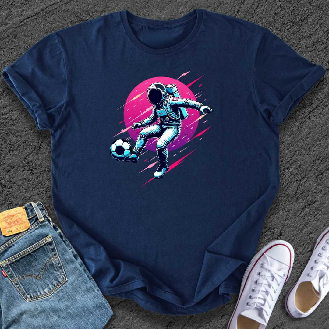 Kids Space Football Tee