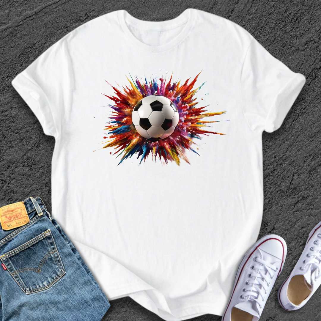 Kids Football Splash Tee