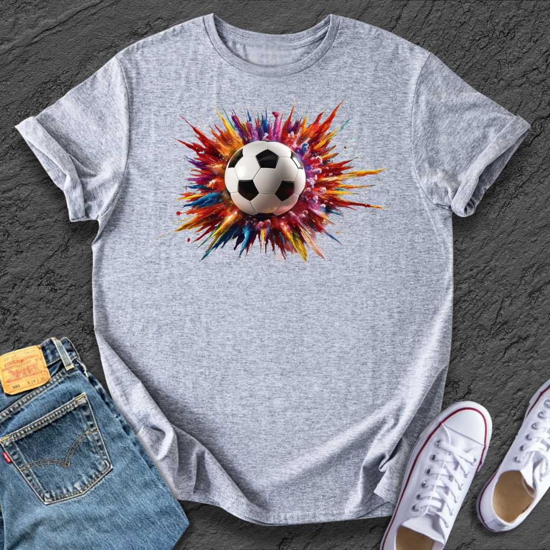Kids Football Splash Tee