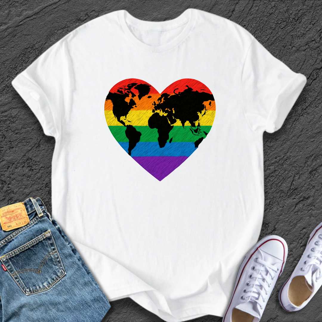 Pride Heart World Tee