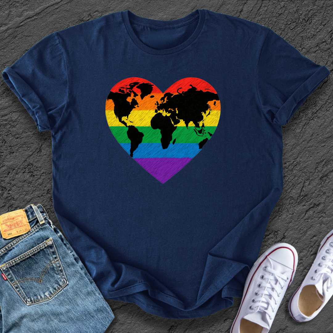 Pride Heart World Tee