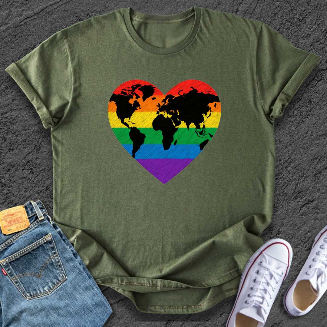 Pride Heart World Tee
