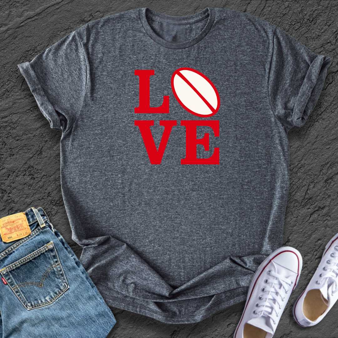 Love Rugby Unisex Tee