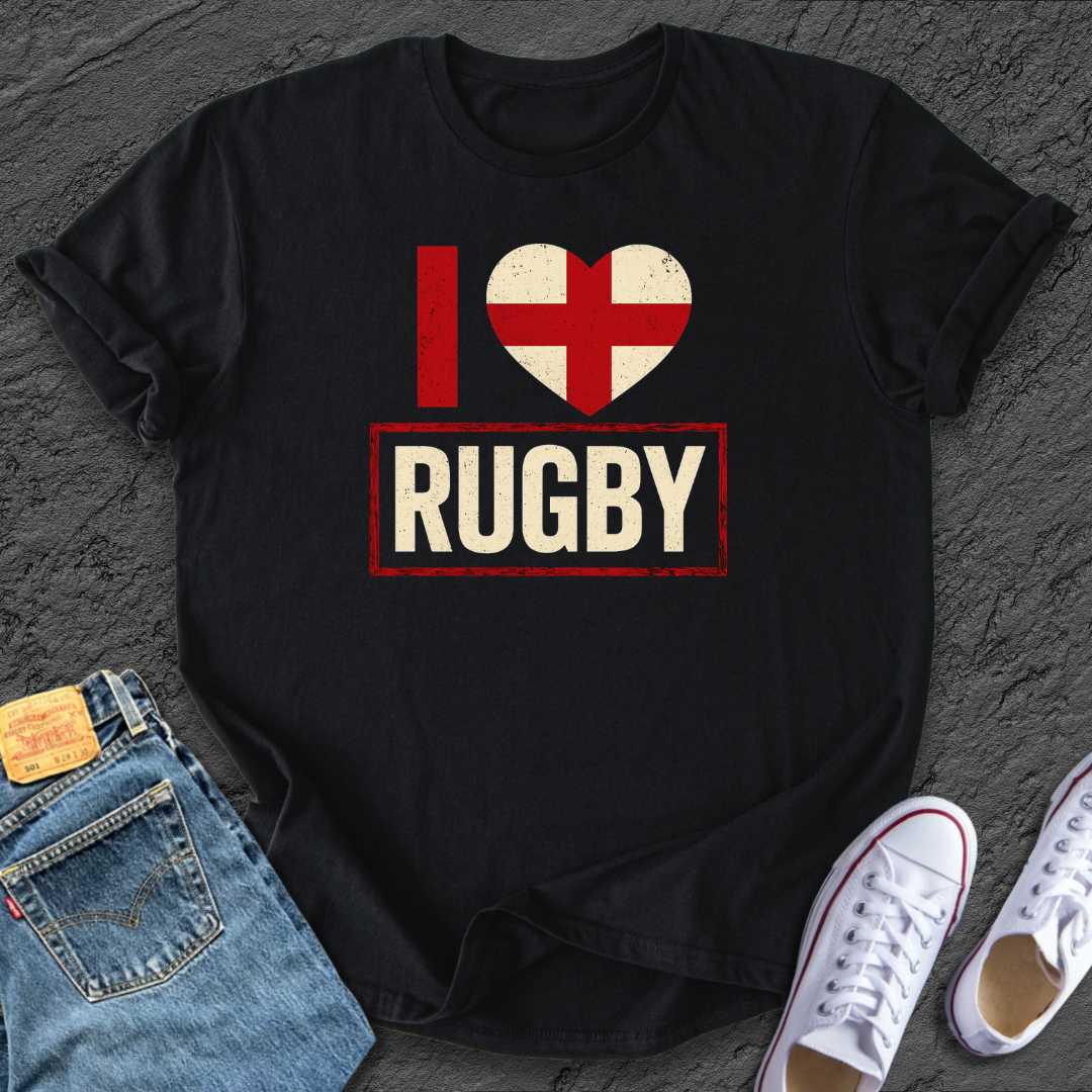 I Love Rugby Tee