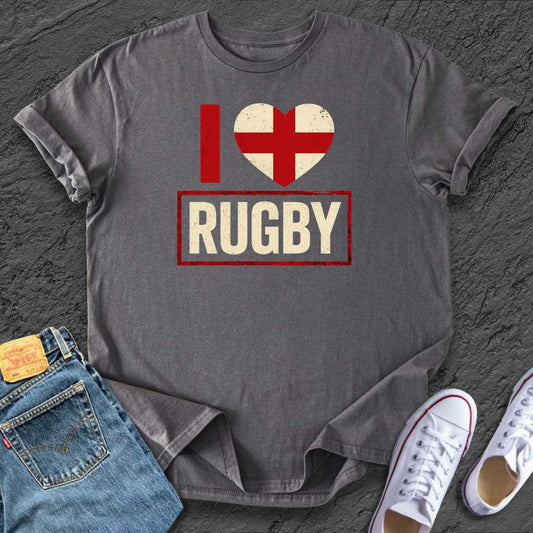 I Love Rugby Tee