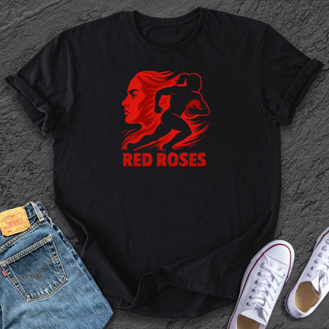 Rugby Red Roses Tee
