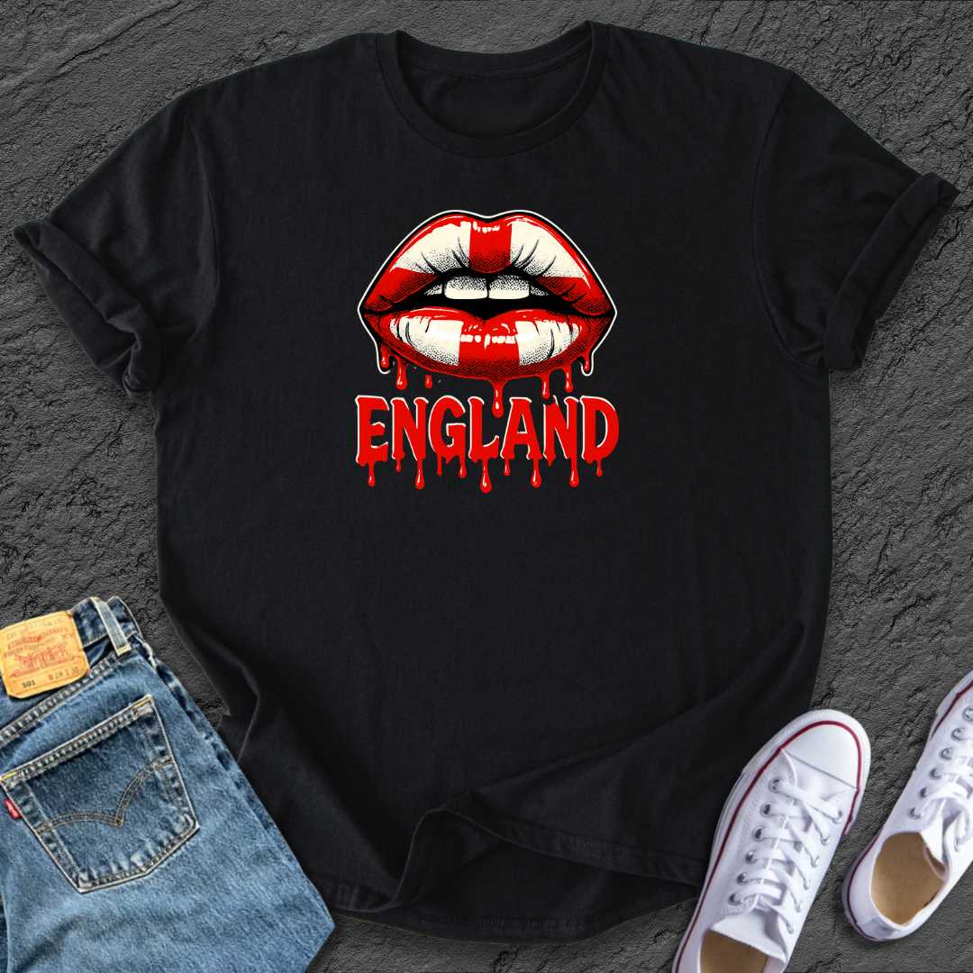England Blood Lips Tee