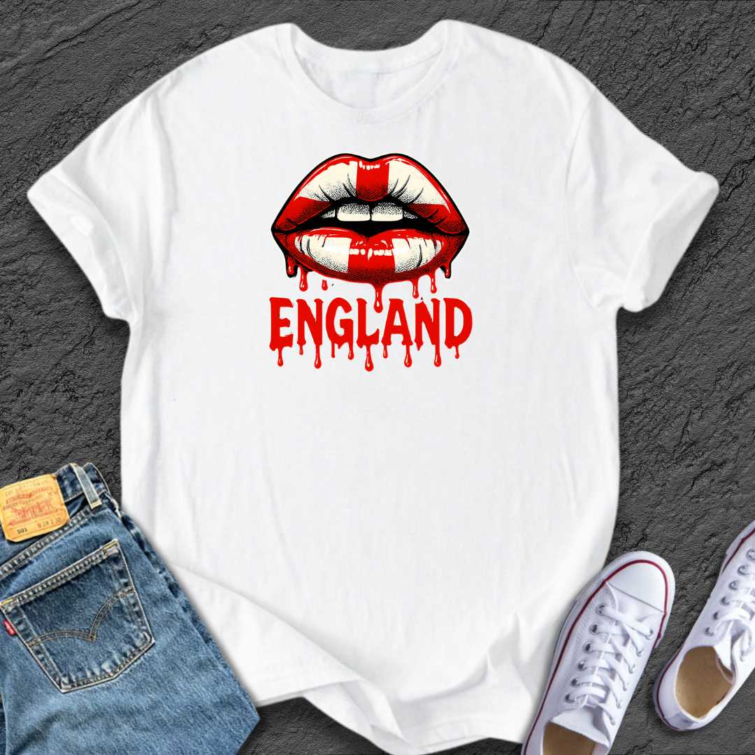 England Blood Lips Tee