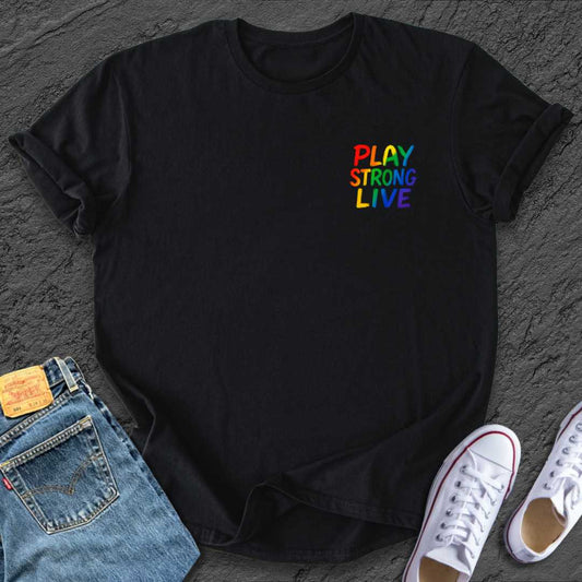Play Strong Live Pocket Tee