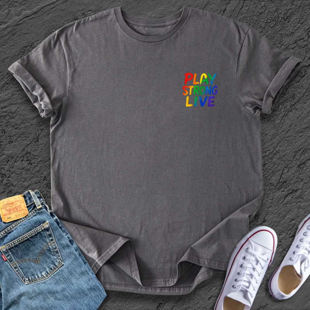 Play Strong Live Pocket Tee