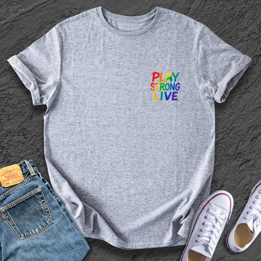 Play Strong Live Pocket Tee