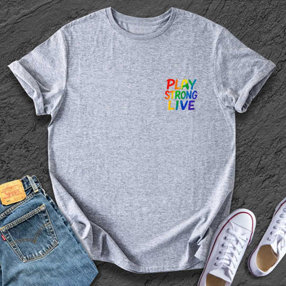 Play Strong Live Pocket Tee