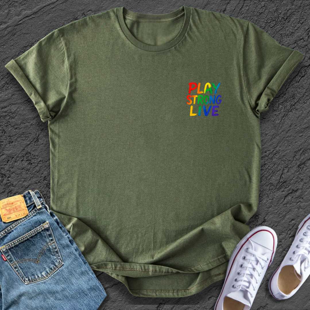 Play Strong Live Pocket Tee