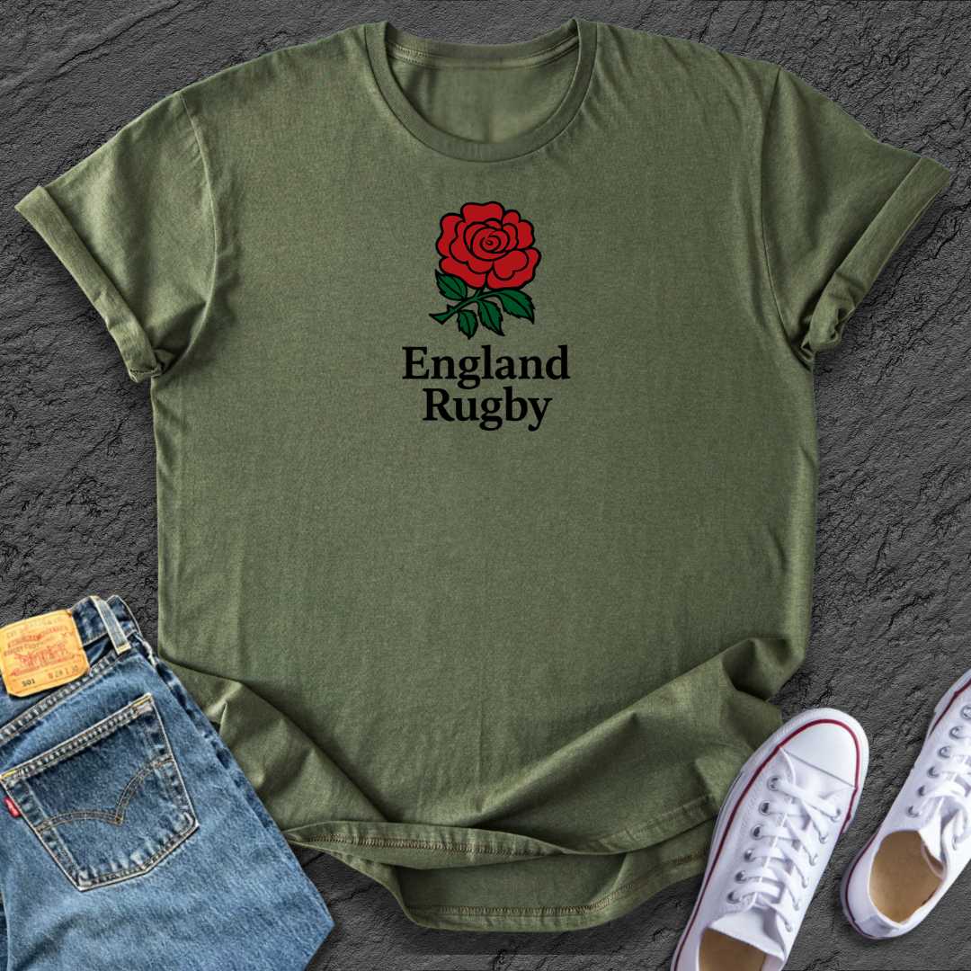 England Rugby Rose Tee